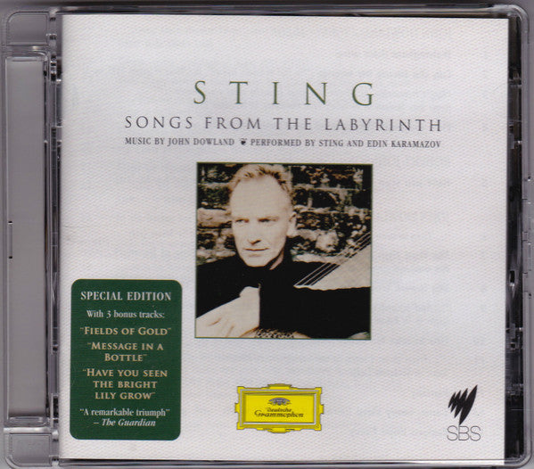 John Dowland - Sting, Edin Karamazov : Songs From The Labyrinth (CD, Album, Ltd, RE)