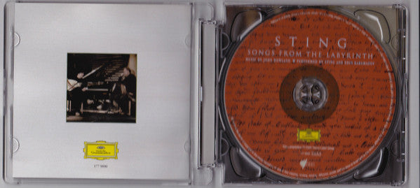 John Dowland - Sting, Edin Karamazov : Songs From The Labyrinth (CD, Album, Ltd, RE)