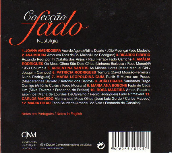 Various : Colecção Fado - Vol. 4 (CD, Album, Comp, Dig)