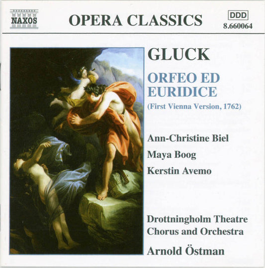 Gluck*, Ann-Christine Biel*, Maya Boog, Kerstin Avemo, Drottningholm Theatre Chorus And Drottningholm Theatre Orchestra, Arnold Östman : Orfeo Ed Euridice (First Vienna Version, 1762) (CD, Album)