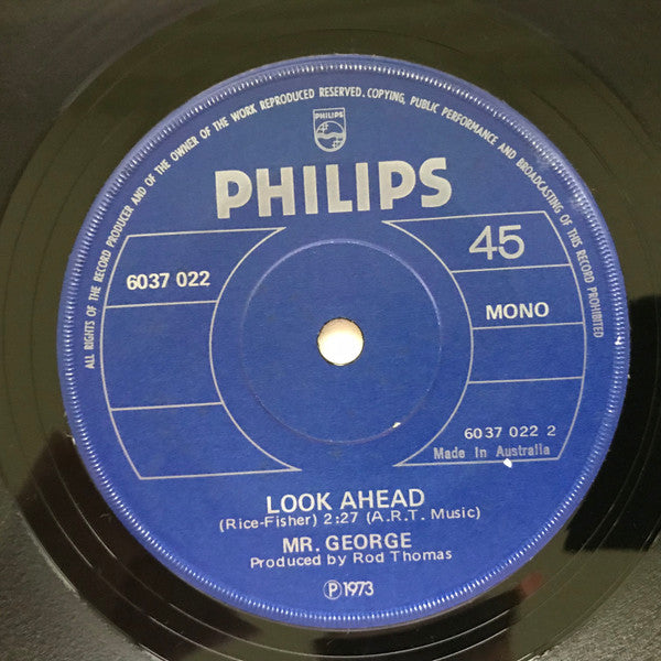 Mr. George (3) : So Much Love (In My Heart) (7", Single, Mono)