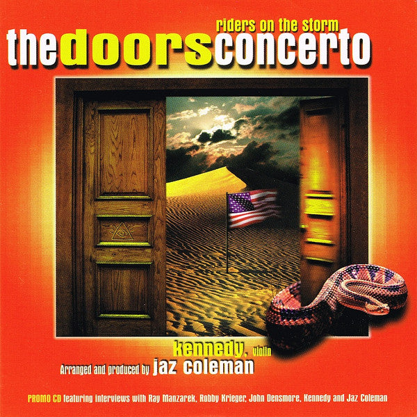 Jaz Coleman / Nigel Kennedy : Riders On The Storm - The Doors Concerto (CD, Promo)