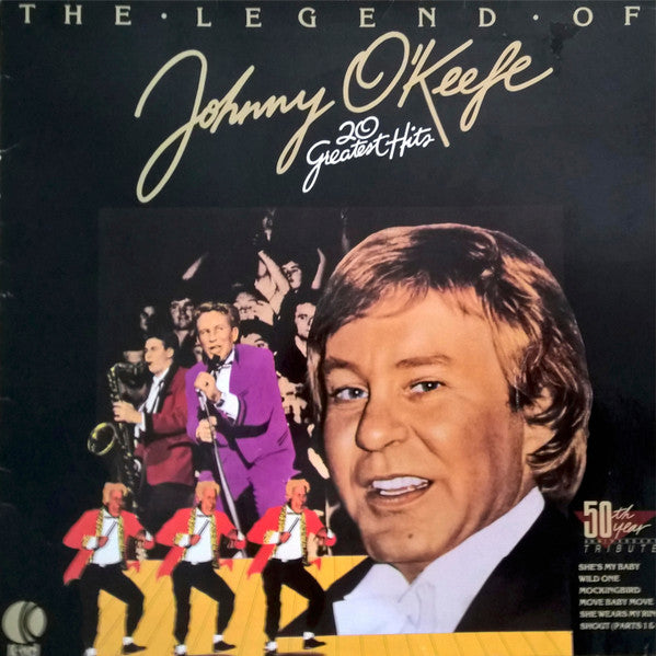 Johnny O'Keefe : The Legend of Johnny O'Keefe: 20 Greatest Hits (LP, Comp)
