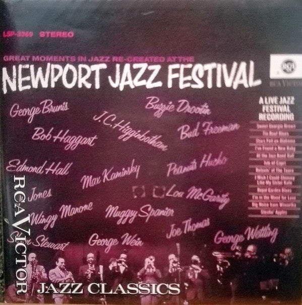 Various : Great Moments In Jazz Re-Created At The Newport Jazz Festival (CD, Album)