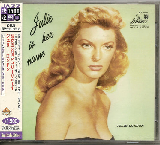Julie London : Julie Is Her Name (CD, Album, Mono, Ltd, RE, RM)