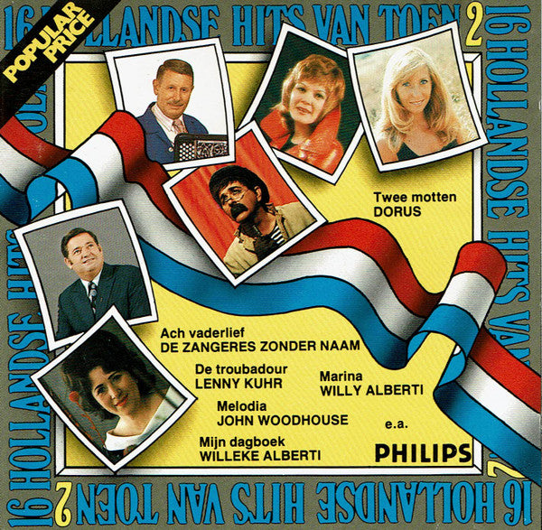 Various : 16 Hollandse Hits Van Toen 2 (CD, Comp)