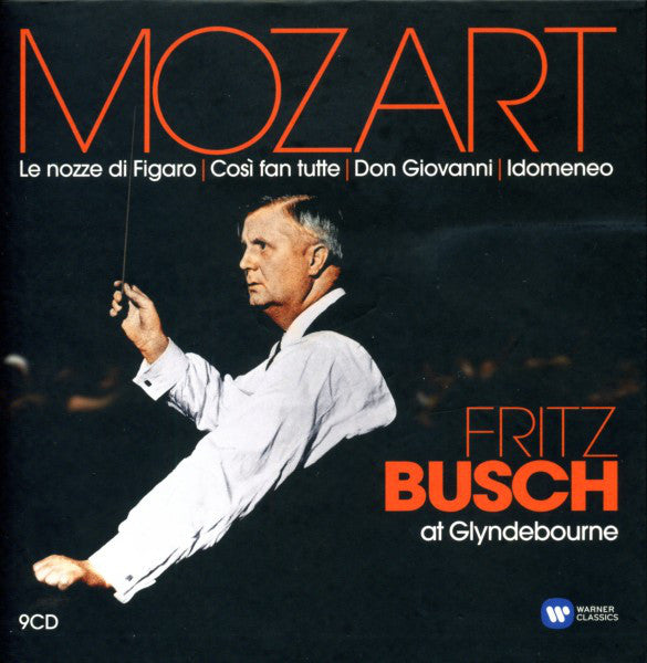 Wolfgang Amadeus Mozart - Fritz Busch : Fritz Busch At Glyndebourne (9xCD, Comp, RM)