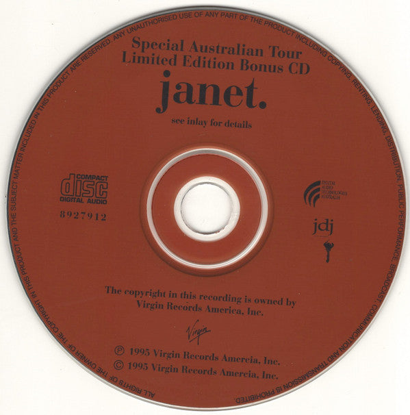 Janet* : Janet. (CD, Album, RE + CD + Ltd)