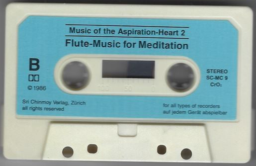 Sri Chinmoy : Flute-Music For Meditation (Cass, Album, Dol)