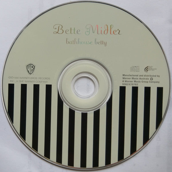 Bette Midler : Bathhouse Betty (CD, Album)