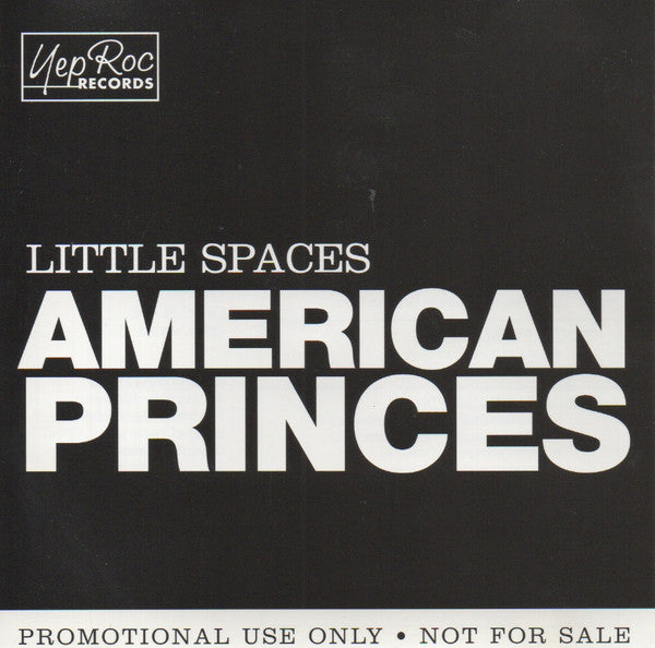 American Princes : Little Spaces (CD, Advance, Album, Promo)