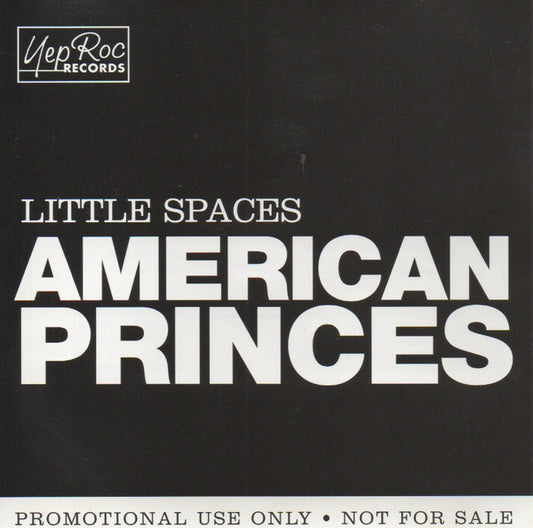 American Princes : Little Spaces (CD, Advance, Album, Promo)