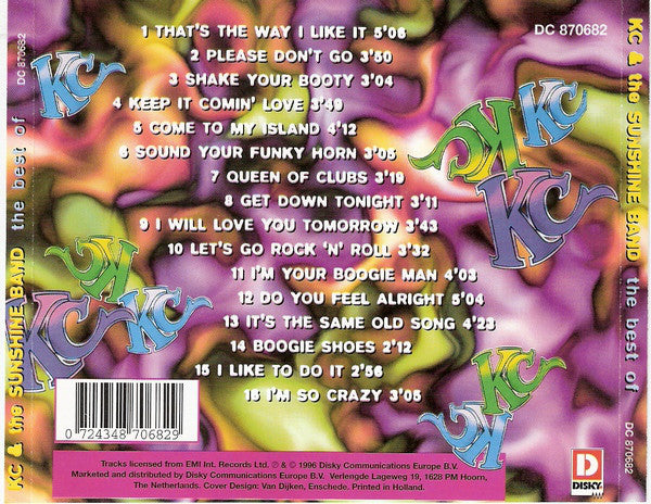 KC & The Sunshine Band : The Best Of KC & The Sunshine Band (CD, Comp)