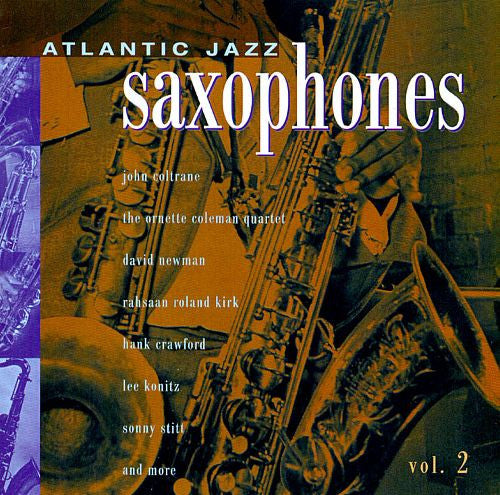 Various : Atlantic Jazz Saxophones Vol.2 (CD, Comp, RM)