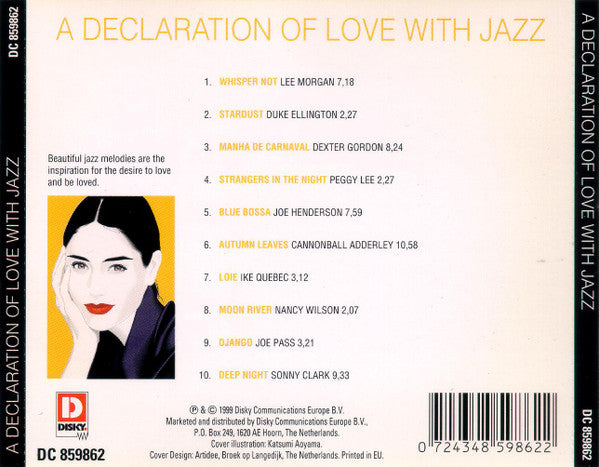 Various : A Declaration Of Love With Jazz (CD, Comp)