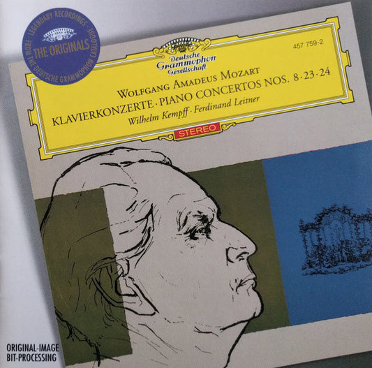 Wolfgang Amadeus Mozart, Wilhelm Kempff, Ferdinand Leitner : Klavierkonzerte = Piano Concertos Nos. 8 • 23 • 24 (CD, Comp, RM)