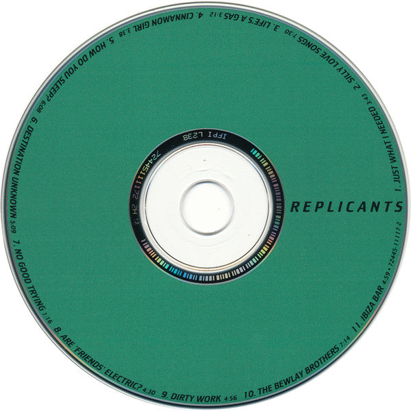 Replicants : Replicants (CD, Album)