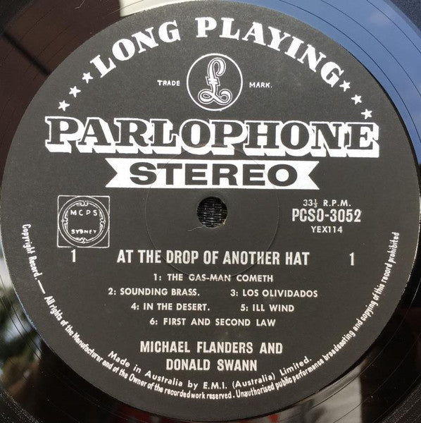 Flanders & Swann : At The Drop Of Another Hat (LP, Album)