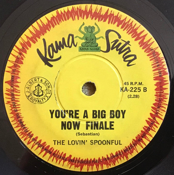 The Lovin' Spoonful : Six O'Clock (7", Single)