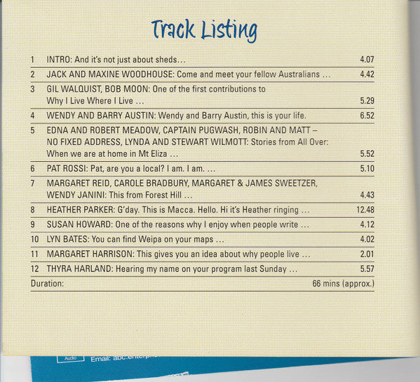 Ian ‘Macca’ McNamara* : Why I Live Where I Live (CD, Comp)