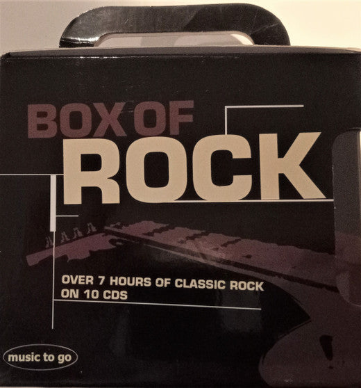 Various : Box Of Rock (10xCD, Comp + Box)