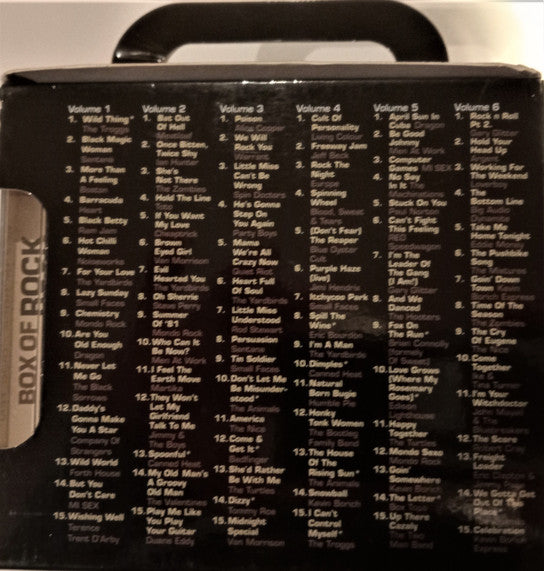 Various : Box Of Rock (10xCD, Comp + Box)