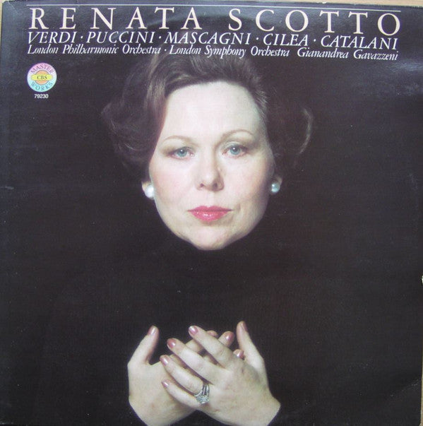 Renata Scotto : Verdi/Puccini/Mascagni/Cilea/Catalani (2xLP, RE)