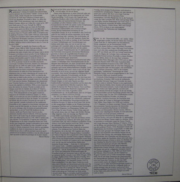 Renata Scotto : Verdi/Puccini/Mascagni/Cilea/Catalani (2xLP, RE)