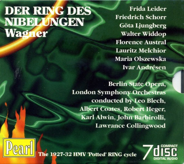 Richard Wagner : Der Ring Des Nibelungen (The 1927-32 HMV "Potted" Ring Cycle) (7xCD, RE, RM + Box)