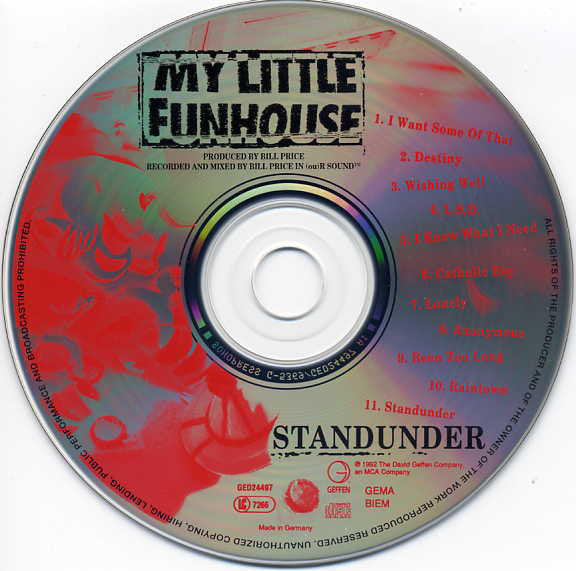 My Little Funhouse : Standunder (CD, Album)