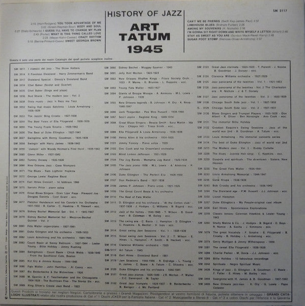 Art Tatum : 1945 (LP, Comp, RE)