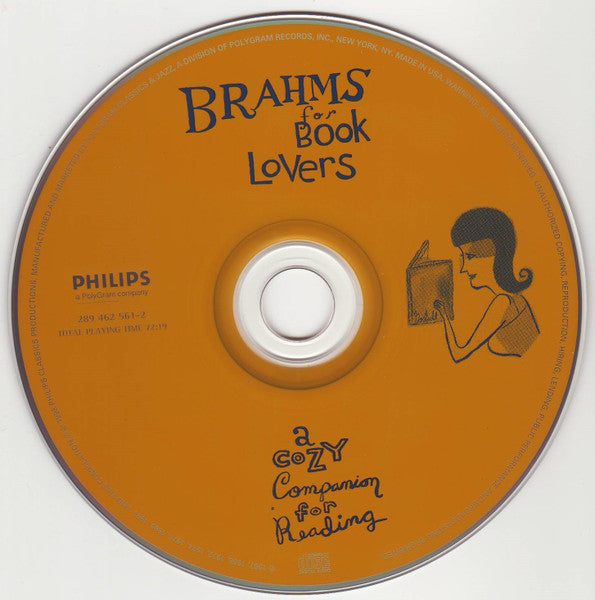 Brahms* : Brahms For Book Lovers (A Cozy Companion For Reading) (CD, Comp)