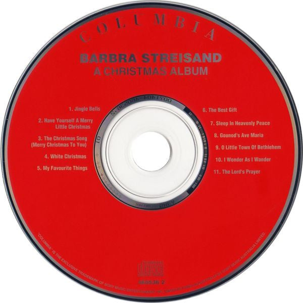 Barbra Streisand : A Christmas Album (CD, Album, RE)