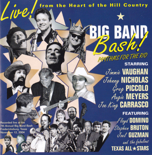 Johnny Nicholas And The Fabulous Texas All Stars : Big Band Bash Rhythms For The Rio Live! (CD, Album)