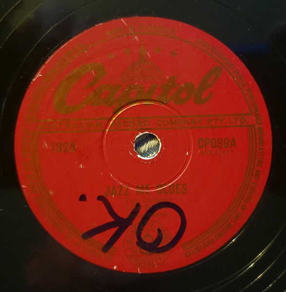 Les Paul / Les Paul And Mary Ford* : Jazz Me Blues / Just One More Chance (Shellac, 10")