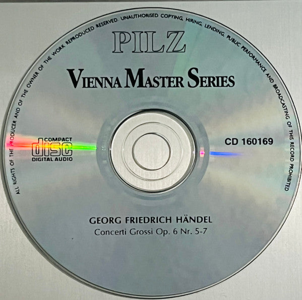 Georg Friedrich Händel, Hans Zanotelli Conductor, Norddeutsche Philharmonie : Concerti Grossi Op.6 Nr. 5-7 (CD)