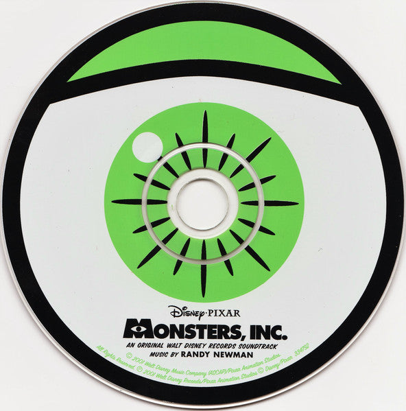 Randy Newman : Monsters, Inc. (An Original Walt Disney Records Soundtrack) (CD, Album)