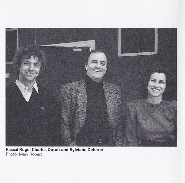 Poulenc*, Pascal Rogé, Sylviane Deferne, Peter Hurford, Philharmonia Orchestra, Dutoit* : Piano Concerto / Concerto For 2 Pianos / Organ Concerto (CD)