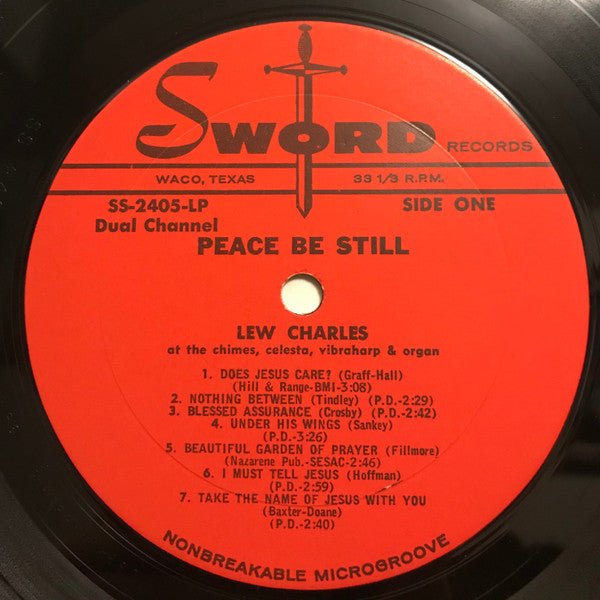 Lew Charles : Peace Be Still (LP)