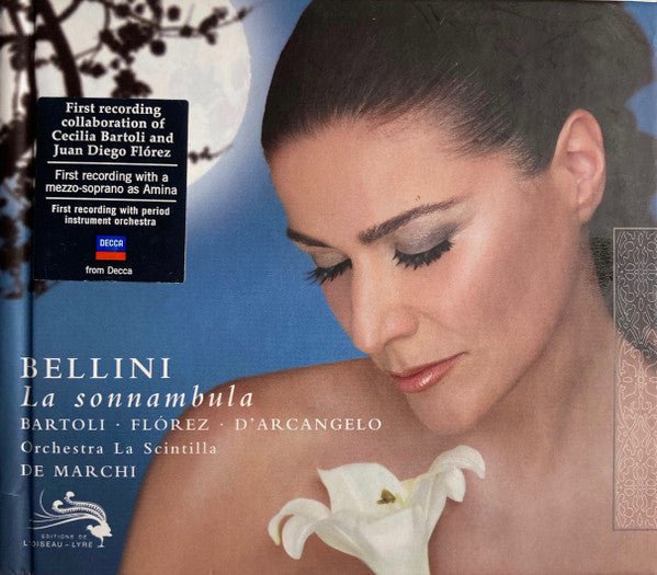 Vincenzo Bellini - Cecilia Bartoli · Juan Diego Florez · Ildebrando D'Arcangelo · Orchestra La Scintilla · Alessandro De Marchi : La Sonnambula (2xCD, Album, Ltd)