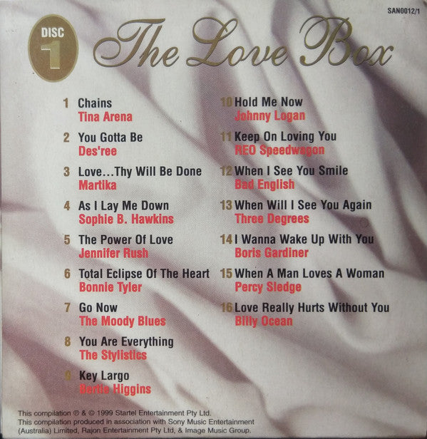 Various : The Love Box (6xCD, Comp)