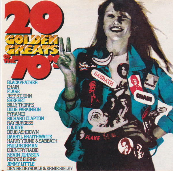 Various : 20 Golden Greats Of The 70's (CD, Comp, RE)
