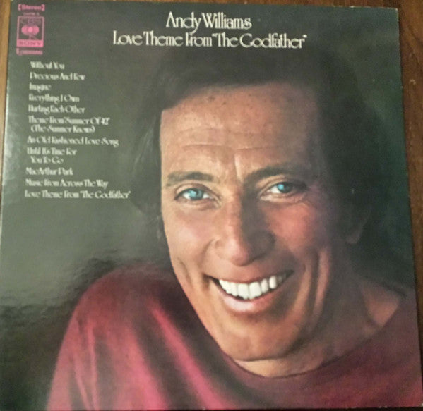 Andy Williams : Love Theme From "The Godfather" (LP, Album, Gat)
