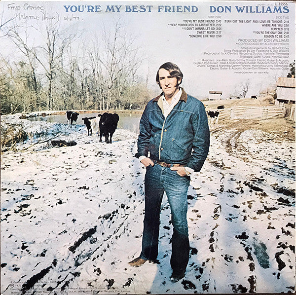 Don Williams (2) : You're My Best Friend (LP, Album)