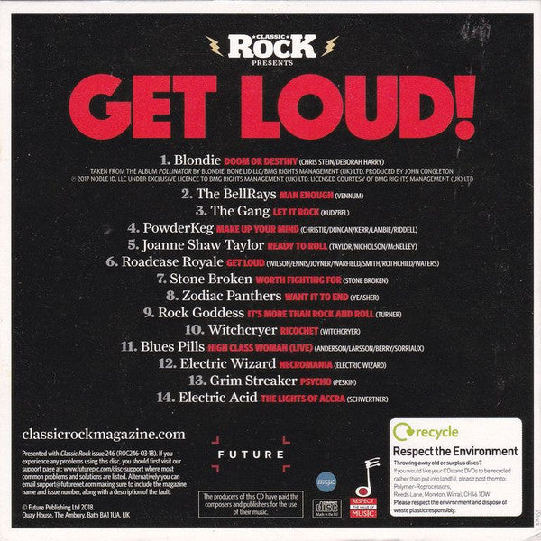 Various : Get Loud! (CD, Comp)