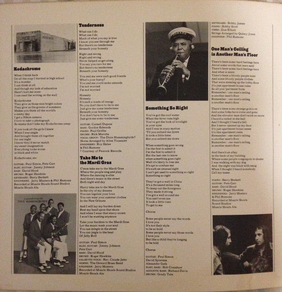 Paul Simon : There Goes Rhymin' Simon (LP, Album)