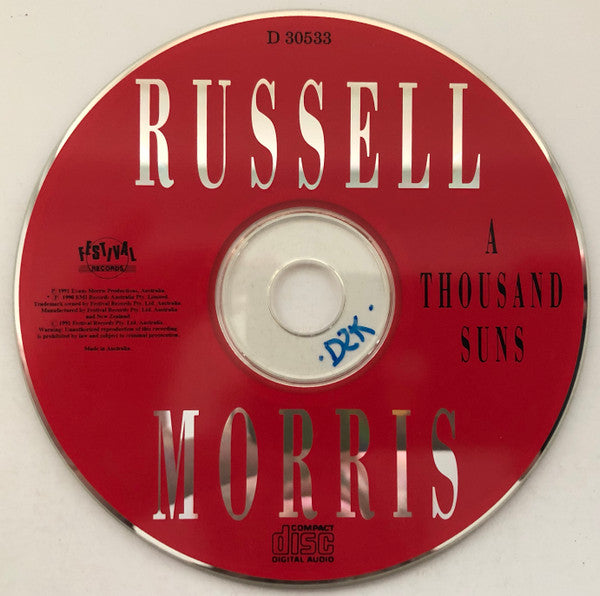 Russell Morris : A Thousand Suns (CD, Album)