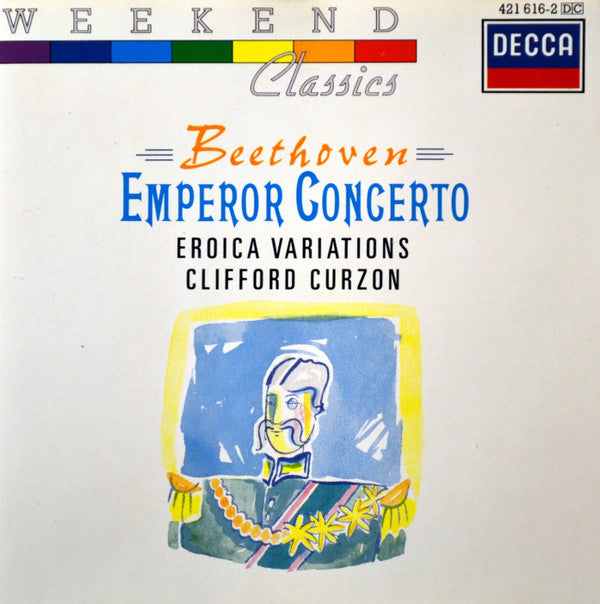 Beethoven*, Clifford Curzon : Emperor Concerto, Eroica Variations (CD, Comp)