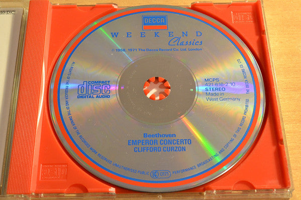 Beethoven*, Clifford Curzon : Emperor Concerto, Eroica Variations (CD, Comp)