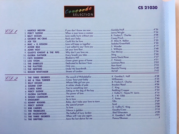 Various : First Love (Songs With Feelings) Volume 2 (2xCD, Comp)